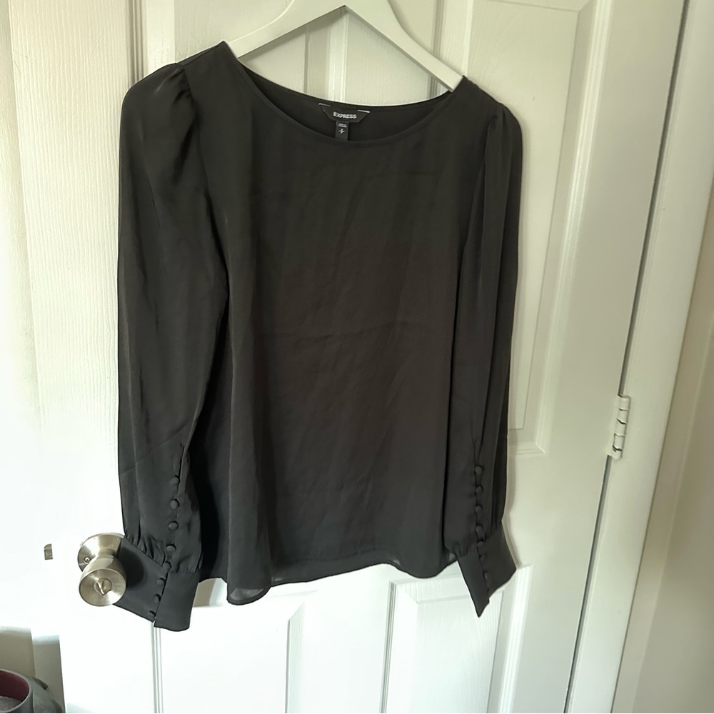 Black Long Sleeve Blouse